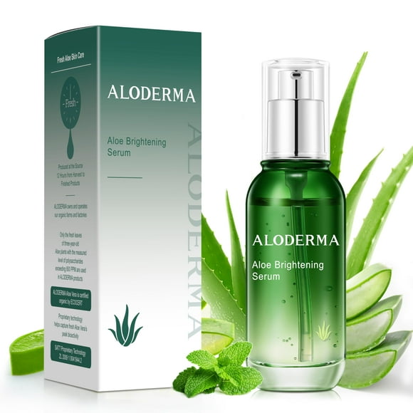 Sérum Aloderma Aloderma Aloderma Aloderma Aloghening 50 ml con 65% de aloe vera orgánico