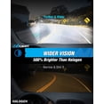 thumbnail image 6 of Nilight 9005/HB3 LED Headlight Bulbs 9005 High Beam Headlight Bulb 6500k 14000LM 9005 LED Bulb Cool White IP67, 6 of 6