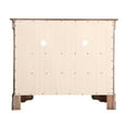 thumbnail image 5 of Passion Furniture Louis Phillipe Cappuccino 4 Drawer Chest of Drawers (42 in L. X 18 in W. X 35 in H.), 5 of 7