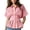 Red, variant on Women's Striped Blouse Peplum Hem Dressy Shirt Collared Short Sleeve Button Down Waist Fitted Business Casual Tops office Outfit Yellow