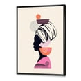 thumbnail image 3 of Designart 'Ethnic Portrait of African American Woman' Modern Framed Canvas Wall Art Print, 3 of 5