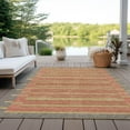 thumbnail image 6 of Addison Rugs Chantille Indoor/Outdoor Transitional Stripes Pewter Washable Rectangle Rug, 10' x 14', 6 of 6