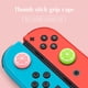 thumbnail image 2 of 1pcs para nintendo switch/lite joy con pulgar grip tapas controlador cubierta joystick goma gamepad limón casos ns accesorios, 2 of 4