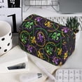 thumbnail image 6 of Hirioo Mardi Gras6 for Large Grid Mesh Pencil Case with Zipper Stationery Organizer Case, 6 of 7