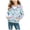 Light Blue, variant on Kids Baby Toddler Girls Cartoon Spring Fall Outerwear Windbreaker Zipper Hooded Jackets Coat(Watermelon Red,18-24 Months)
