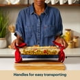 thumbnail image 5 of Pyrex 4pc Bakeware Value Set Red, 5 of 6