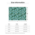 thumbnail image 5 of Disketp Pineapple Sea Turtle Flannel Blankets - Thick and Warm Blanket for Winter, Soft Fuzzy Plush King Blanket for All Seasons40"x30", 5 of 6