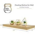 Floating Shelves, Wall Shelves for Bedroom, Kitchen, Living Room