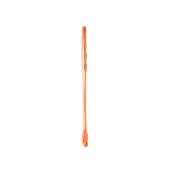 Cepillo de paja de silicona de grado alimenticio, cepillo de pezón de cerdas de alta densidad, cepillo de tubo de ensayo de silicona de limpieza al por mayor transfronterizo