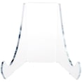 thumbnail image 2 of Plymor Clear Acrylic Flat Back Easel With Rounded Support Ledges, 4.5" H x 5.25" W x 4.5" D (2 Pack), 2 of 2