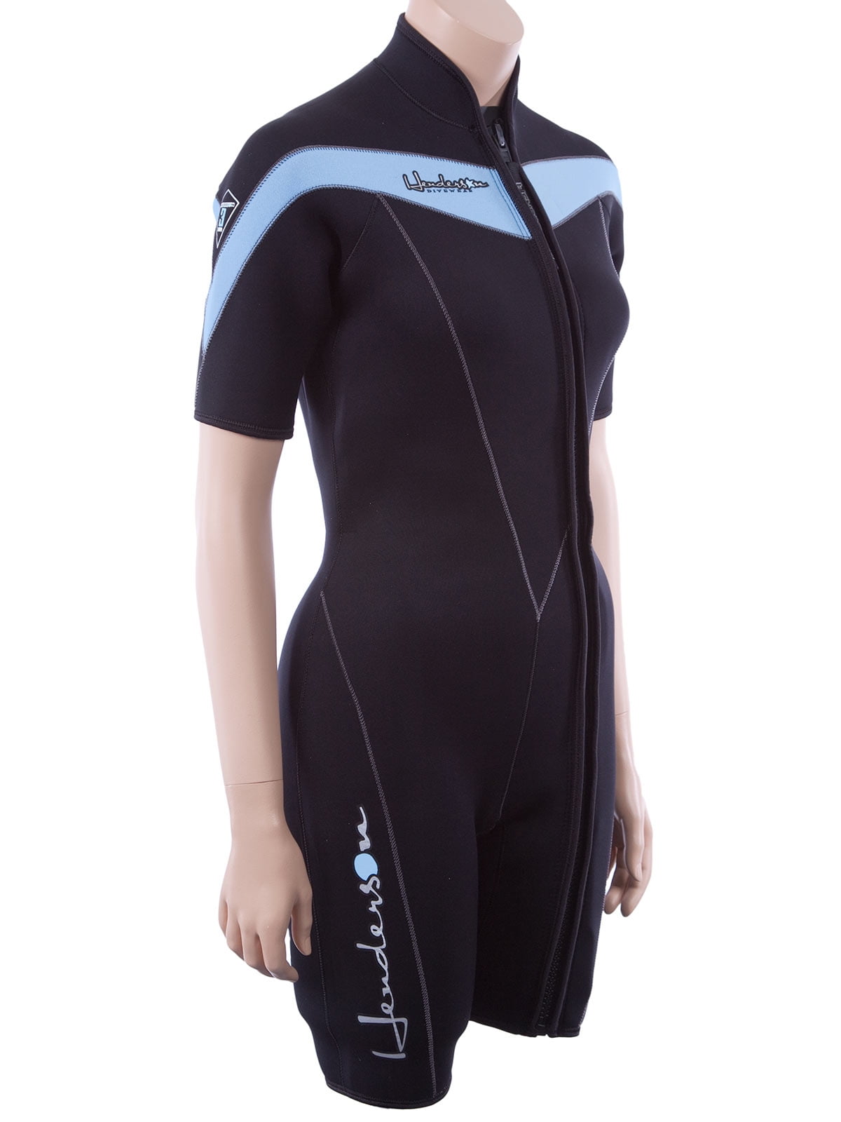 Henderson Thermoprene 3mm womens front zip wetsuit with Plus, Tall, & Petite 