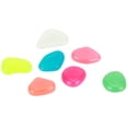 thumbnail image 3 of 700 Uds. Piedra brillante coloridas piedras luminosas fluorescentes decoración de pasarela de camino de jardín, 3 of 8
