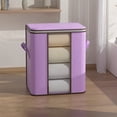 thumbnail image 4 of Bolsa de lavandería Xaoshaoyi para el hogar, bolsa para juguetes, cesto para la ropa, bolsa de almacenamiento para colchas, adecuada para dormitorio, sala de estar, dormitorio, capacidad de 70 l., 4 of 7