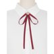 thumbnail image 4 of Broche de moño de satén para mujeres con perla para fiesta de boda, talla única, rojo, 4 of 4