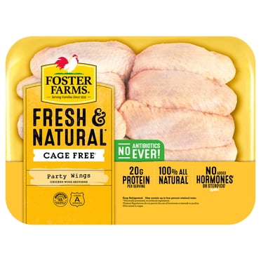 Foster Farms Fresh & Natural Cage Free Chicken Party Wings