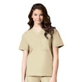 thumbnail image 2 of Maevn Core Unisex V-Neck Scrub Top & Unisex Seamless Scrub Pant Set, 2 of 5