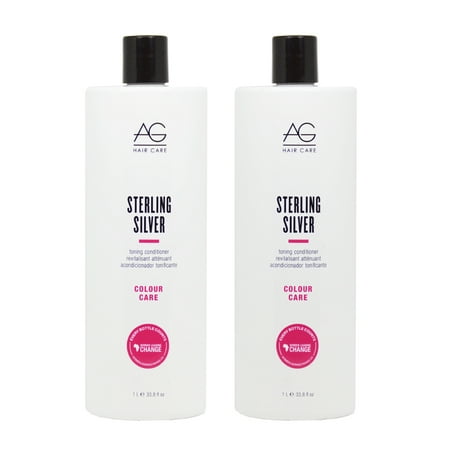 AG Hair Colour Care Sterling Silver Toning Conditioner 33.8oz 