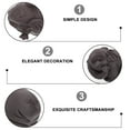thumbnail image 6 of OUNONA  Tea Pet Decoration Lovely Elephant Figurine Sculpture Office Black, 6 of 8