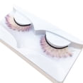 thumbnail image 1 of EIMELI Boc 1 Pair 3D False Eyelashes Fluorescent Comfortable to Wear Fiber Gradient Color Beauty False Eye Lashes for Women, 1 of 10
