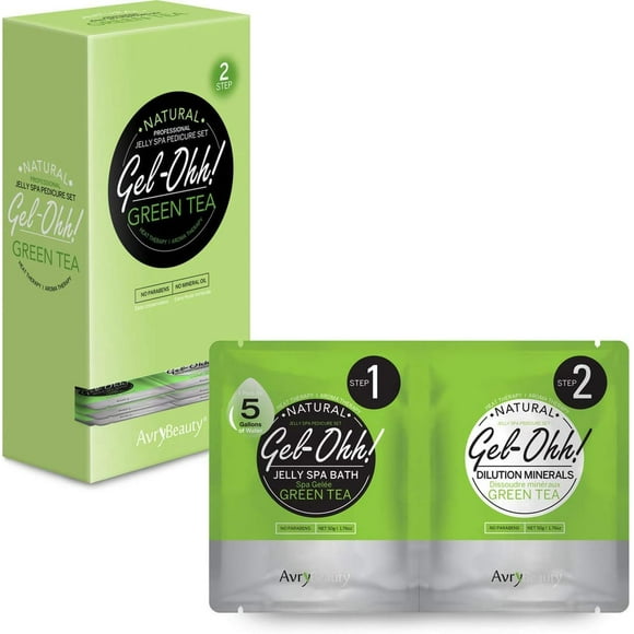 Avry Gel-Ohh Jelly Spa Bath (Green Tea) 30 Pack