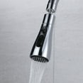thumbnail image 2 of Gerich Pull Out Spray Shower Head Setting Kitchen Spare Replacement Tap Sprayer 3 Modes, Dish Rinser Head Extendable Tap Faucet Sprayer Head (Silver) 1 Pcs, 2 of 5