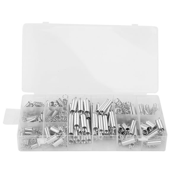Extension Spring, Spring Steel Material Spring Steel Spring, Portable For Industrial Repairs 200PCs Spring