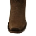 thumbnail image 3 of Women's Western Cowboys Boots, Square Toe Cowgirls Brown Leather Boots, 3 of 3