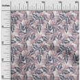 thumbnail image 2 of oneOone Polyester Spandex Medium Pink Fabric Tropical Quilting Supplies Print Sewing Fabric By The Yard 56 Inch Wide, 2 of 5