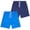 Navy/Royal, variant on Boys' Swim Trunks - 2 Pack Basic Solid Quick Dry Board Shorts Bathing Suit (8-18)