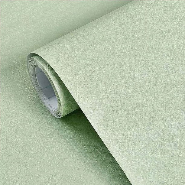 Papel Pintado Autoadhesivo Espesor Estampado Monocromo En Estilo Europeo En Relieve Impermeable Sala De Estar Dormitorio Sala De Estar Pared Papel Pintado Autoadhesivo Pegatinas Verde 3 Metros Sailing Electrónica
