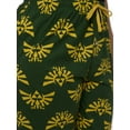 thumbnail image 7 of Legend of Zelda Women's Pajama Pants Lounge Wear Hyrule Triforce Green, 7 of 7