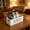 White-Free Size/WH, variant on 3 Compartment Remote Control Organizer Box With Handle Desk Caddy for TV DVD BluRay Media Player Phones Pens Glasses Office Living Room Wooden Desk Remote Control Organizer Pack Home Living Room Set
