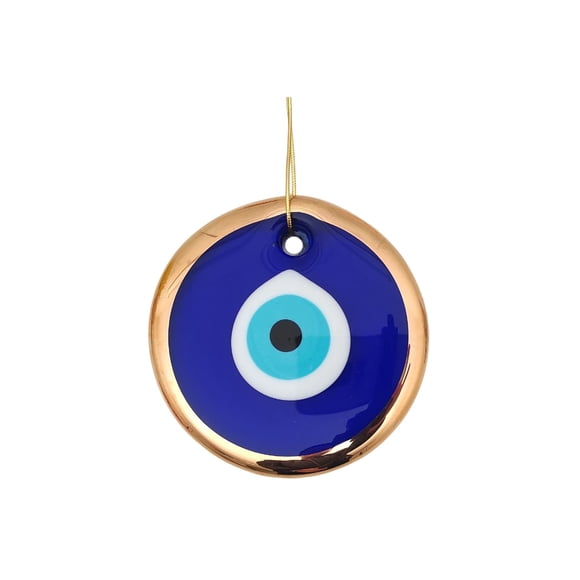 Ornamento colgante de pared Erbulus 3.5 Glass Blue Evil Eye
