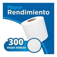 thumbnail image 4 of Papel higiénico Great Value rendidor 4 rollos de 300 hojas dobles c/u, 4 of 4
