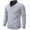 Gray, variant on Fznquz Mens Golf Polo Winter Beige Collar Shirts Long Sleeve Casual Trendy Mens Winter Clothes