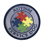 Autism Service Dog Patch for Service Dog Vest or Harness