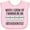 AD-Pink, variant on Inktastic Future Orthodontist Dental Care Boys or Girls Baby Bib