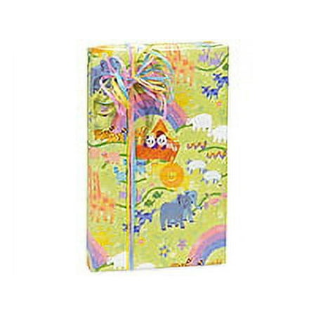 Noah's Ark Birthday / Special Occasion Gift Wrap Wrapping Paper-16ft