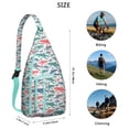 thumbnail image 3 of Great White Shark Attack Print Sling - Dramatic Ocean Scene Design, 3 of 4