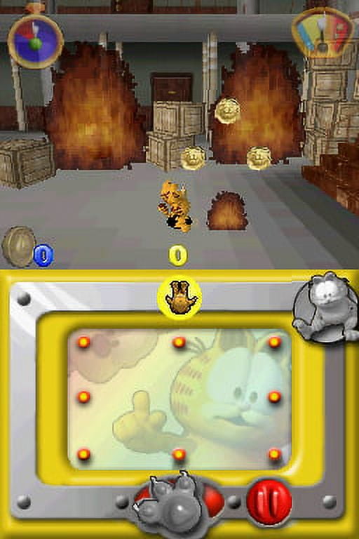 nintendo ds garfield gets real