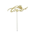 thumbnail image 2 of Love Cake Picks Impresionantes Adornos de tarta De Amor Selecciones De Alimentos Boda Cupcake Selecciones Decoración Fanmusic Love Cake Picks, 2 of 7