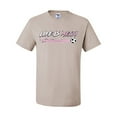 thumbnail image 2 of Wild Bobby Life Is Miami Soccer GOAT Sports Men Tee, Sandstone, 3X-Large, 2 of 5