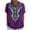 Purple, variant on Women Casual Tops Cotton Long Dress Shirts to Wear with Leggings Summer Clothes for Women 2025 Vacation Cruise Petite
