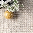 thumbnail image 4 of Natura Collection Chunky Loop Jute Area Rug, 6' Round, Off-White, 4 of 8