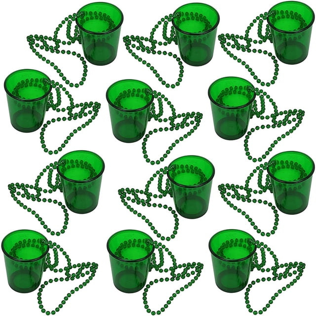 Copa de cadena de cuentas para despedida de soltero, para novios, fiesta de graduación, copa de cadena de cuentas de plástico para novios con luz