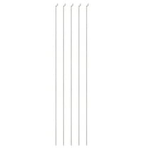 1.5mm x 325mm (12.7 inch) Steel Z Pull/Push Rods Parts for RC Airplane Plane Boat (Pack of 5)
