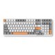 thumbnail image 2 of K3 Mechanical Gaming Keyboard LED Backlight 100 Keys Gamer Mechanical Keyboard USB Charging Wired for Game Laptop PC teclado zhangmengya LED, 2 of 2