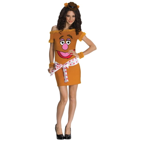 The Muppets Sexy Fozzie Dress Costume Adult Small 2-6