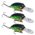 thumbnail image 4 of Señuelo de pesca artificial, 3 piezas, 6 cm/5 g, cebo de pesca de buceo 3D, cebo de pesca de simulación, muy versátil, 4 of 14