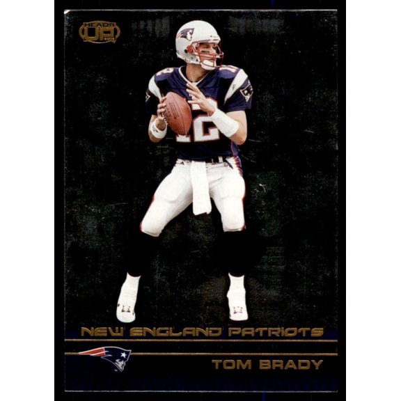 Tom Brady Card 2002 Pacific Heads Up #71